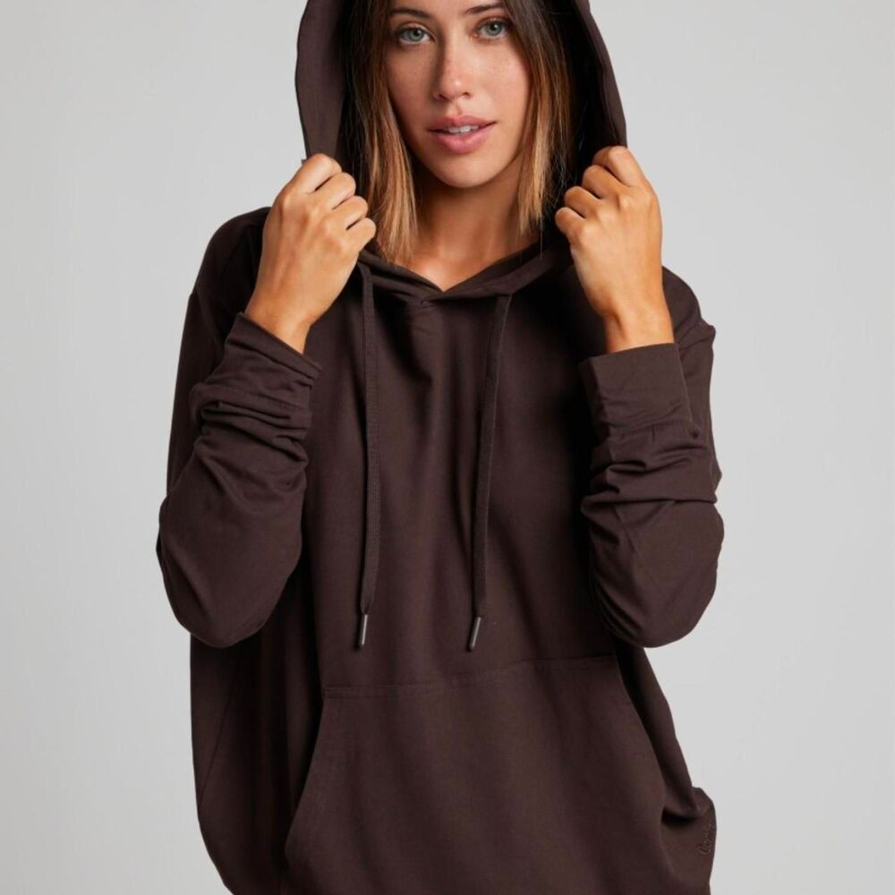 Comfrt Women's Brown Hoodie